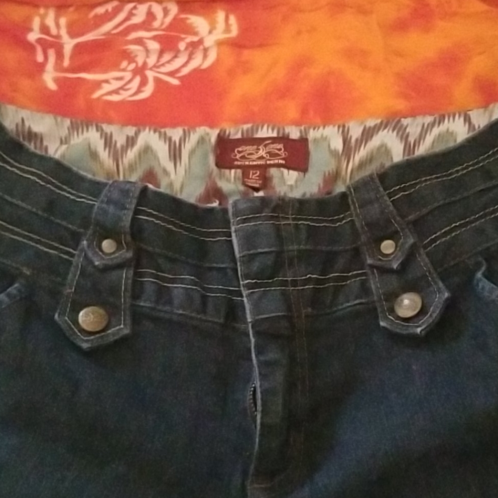 ONE 5 ONE JEANS SIZE 12 - Picture 2 of 4